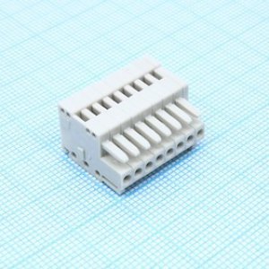 8EDGK-2.5-08P-11-01AH, 8-контакт. розетка, шаг 2,5 мм, светло-серая 8EDGK-2.5-08P-11-01AH, 8-контакт. розетка, шаг 2,5 мм, светло-серая
