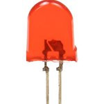 КИПД36А2-К, Светодиод красный 12° d=8мм 15мКд 670нМ