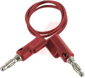 BU-2020-A-12-2, Test lead, 10A, 300V, Red, 30cm Lead Length