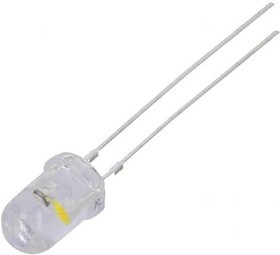 OSM5DP5A31A-6.8HZ, LED; 5mm; white warm; blinking; 7000?8400mcd; 30°; 3?5V; 20mA; 6.8Hz