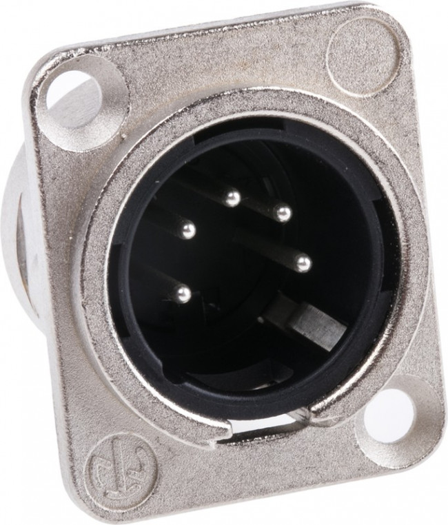 NC5MD-L-1, XLR Connectors 5C MALE SOLDER CUP NC5MD-L-1, XLR Connectors 5C MALE SOLDER CUP