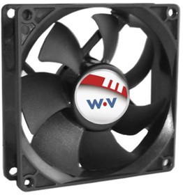 DC0922512V2B-2T0, AXIAL FAN, 92MM, 12VDC, 81CFM, 49DBA