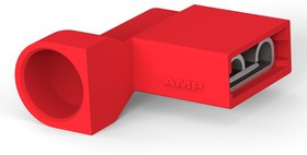 2-520856-2, Клеммы быстрого отключения, Гнездовой типа Флажок, 6.35мм x 0.81мм, 0.25" x 0.032", 22 AWG