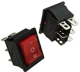 KCD4-601-C-R/6P-ON-OFF-ON