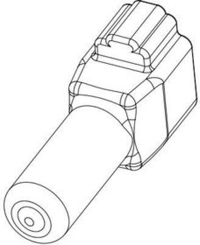 AT6S-BT-YW, Automotive Connectors Boot (Backshell) 6-way Plug, Yellow