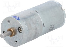 POLOLU-3231, Двигатель: DC, с редуктором, Medium Power, 12ВDC, 2,1А, 76об./мин.