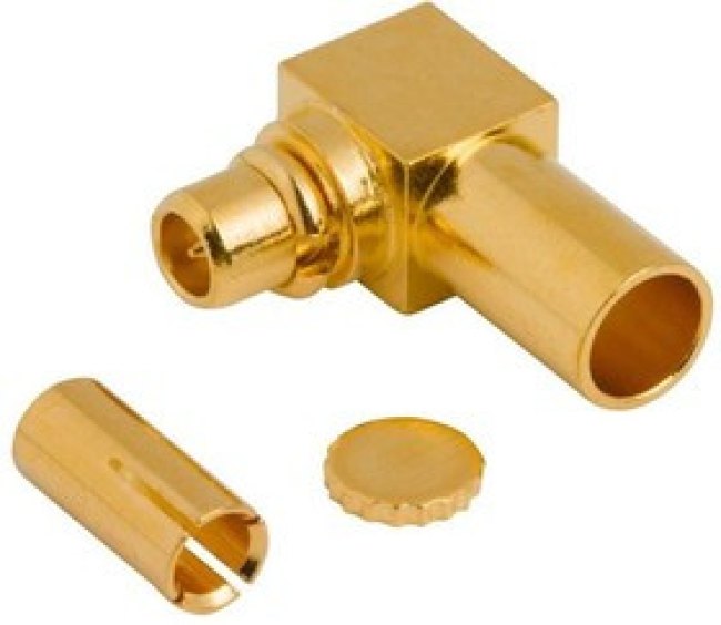 262147, RF Connectors / Coaxial Connectors RFConnMMCX RtAng CrimpPlug50Ohm 262147, RF Connectors / Coaxial Connectors RFConnMMCX RtAng CrimpPlug50Ohm