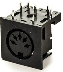 671-0501, Разъем DIN Аудио / Видео, 5 контакт(-ов), Гнездо, Монтаж на Печатную Плату 671-0501, Разъем DIN Аудио / Видео, 5 контакт(-ов), Гнездо, Монтаж на Печатную Плату