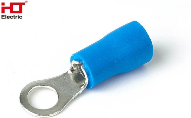 084-04-05, Наконечники НКИ 2.5-4 кольцо 1.0-2.5мм синий (уп./100 шт) HLT