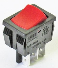 GRS-4012-0026, Rocker Switches SPDT MINI RED ON-ON