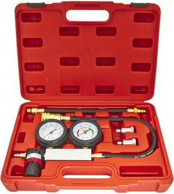 ER-86316, Тестер утечки в цилиндрах с адаптерами (0-7Bar) 4 предмета в кейсе ЭВРИКА