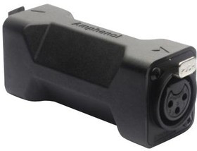 AC3F3FDW, XLR ADAPTER, 3POS, RCPT-RCPT