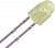 SLI-343Y8Y3F, Standard LEDs - Through Hole YELLOW-DIFF COLORED 40 VIEW ANGLE 593NM