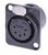 NC5FD-L-B-1, XLR Connectors 5C FEMALE XLR BLACK NC5FD-L-B-1, XLR Connectors 5C FEMALE XLR BLACK