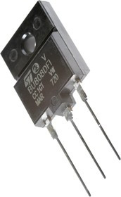 BU808DFI, Транзистор NPN DARLINGTON, высоковольтный, сопротивление Э-Б от 40 Ом [ISOWATT-218]