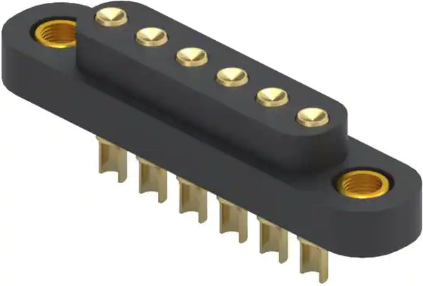 868-10-006-00-012000, Headers &amp; Wire Housings 4mm Pitch SLH Solder cup