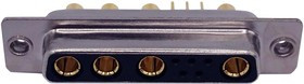 681M9W4203L111, Комбинированный разъем D Sub, Power-D 681M Series, DB-9W4, Гнездо, 9 контакт(-ов)