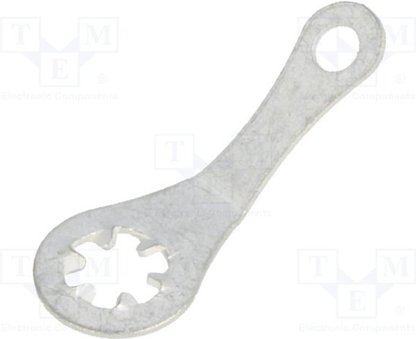 7317, Terminals LUG LOCKING MATTE TINNED#4