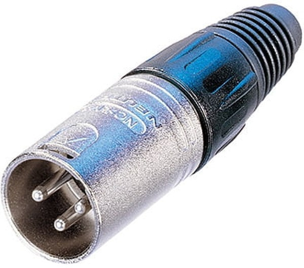 NC7MX, Cable Mount XLR Connector, Male, 50 V, 7 Way, Silver over Nickel Plating