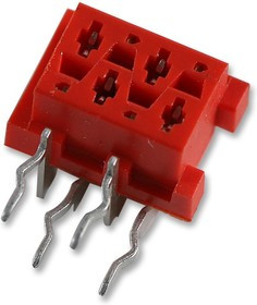 8-215460-4, PCB Receptacle, ввод сбоку, Board-to-Board, 1.27 мм, 2 ряд(-ов), 14 контакт(-ов)