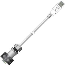 17-200371, USB Cables / IEEE 1394 Cables USB Patch Cord 2M Typ A Ind-Typ A Std