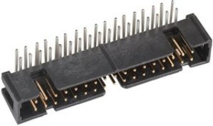 N2534-5002RB, 2500, 34 Way, 2 Row, Right Angle PCB Header