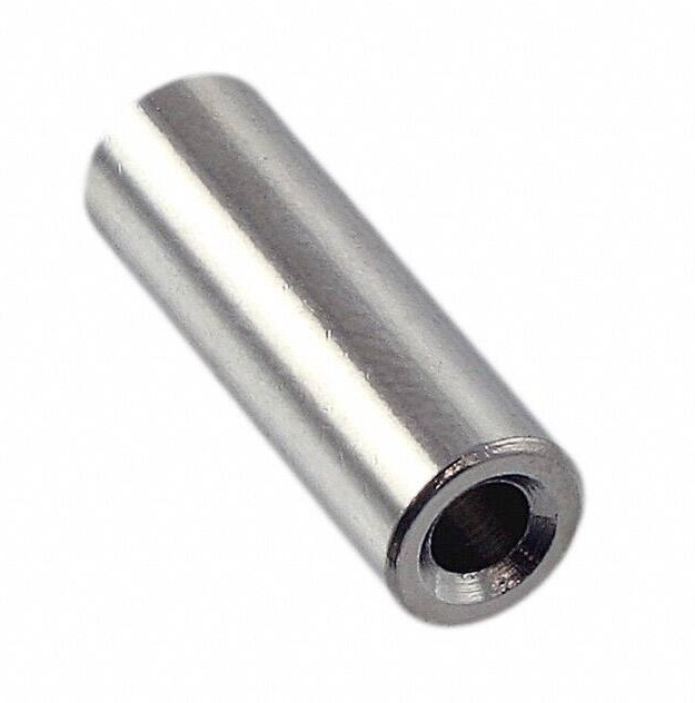 1454D, Standoffs &amp; Spacers .750 Rd Clr hle spcr .250 OD #4