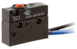 DC2C-C4AA, Micro Switch DC, 10A, 1CO, 3.4N, Plunger