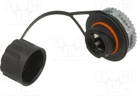IAEBHC6XS, Coupler; Cat: 6a; shielded,with protective cap; Layout: 8p8c
