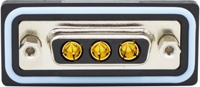 CDFR3W3213L211, Комбинированный разъем D Sub, IP67, NANOOK Series, DA-3W3, Гнездо, 3 контакт(-ов), 3 Силовых, Пайка