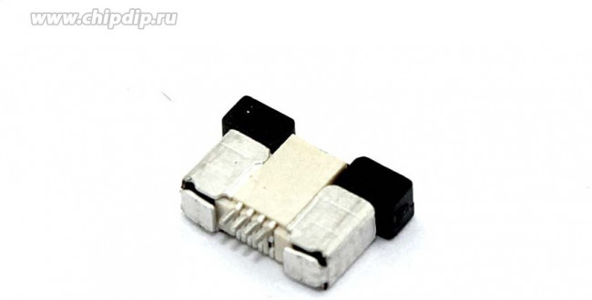 Разъем FPC Half Coverage Bottom Contact 0.5K-BX-4PWB 4 pin высота 2мм шаг 0,5мм