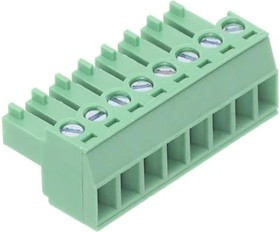 TJ0831530000G, Pluggable Terminal Blocks 8P 3.81MM PLUG PLUGGABLE TERM BLK