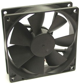 RQD 9225MS 12VDC, (92*92*25 12V), Вентилятор 12В 92x92х25мм, 2700 об/мин., 78.15м3/час, 31дБ, подшипник скольжения, тип вывода - провод