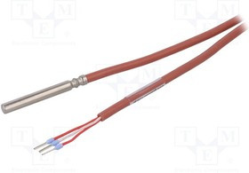 SS45-6-1000, Датчик: температуры, Pt100, 100Ом, кл.A, Внешн.разм: d6x45мм