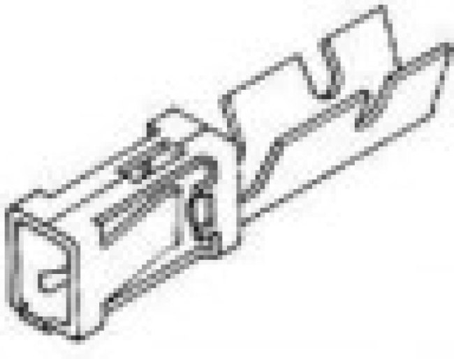 181299-1, Контакт, Серия AMPMODU Mod II, Гнездо, Обжим, 22 AWG, Контакты с Покрытием из Олова
