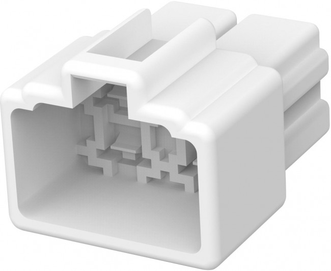 172133-1, 9mm 2x2P 2 2 5.5mm P=9mm Rectangular Connectors Housings