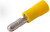 08-0531, Разъем штекерный изолированный штекер 5 мм 4-6 мм² (РШи-п 6.0-5/РшИп5.5-4) желтый