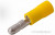 08-0531, Разъем штекерный изолированный штекер 5 мм 4-6 мм² (РШи-п 6.0-5/РшИп5.5-4) желтый
