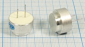 Ультразвуковой герметичный, комбинированный приёмник/передатчик 40кГц,16x10мм,круговая диаграмма нап Ультразвуковой герметичный, комбинированный приёмник/передатчик 40кГц,16x10мм,круговая диаграмма нап