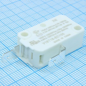 V19T16-EC100, Микропереключатель SPST 250В 16А