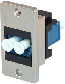 KOLSMDXPM, Panel Mount Coupler, LC Duplex Singlemode - LC Duplex Singlemode