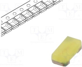 LW QH8G-Q2OO-3K5L, LED; SMD; 0402; white cold; 300mlm; 90mcd; 115°; 5mA; 2.6?3.1V