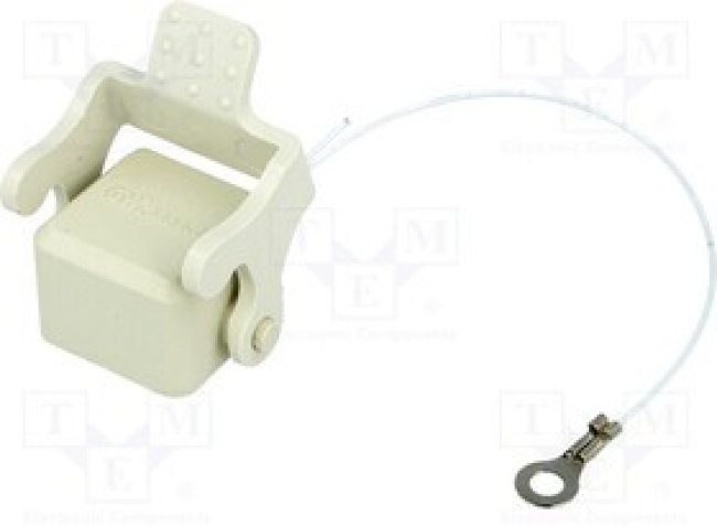 MX-93601-0714, Защитная крышка, размер 3А, шнур, с защелкой, полиамид, 21x21мм