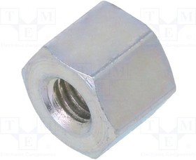 TFF-M3X5/DR125, Дистанцирующая стойка с резьбой, 5мм, Внутр.резьба: M3, сталь