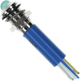Q8P1CXXB220E, LED Indicator, Solder Lug / Faston 2.8 x 0.8 mm, Fixed, Blue, AC, 220V