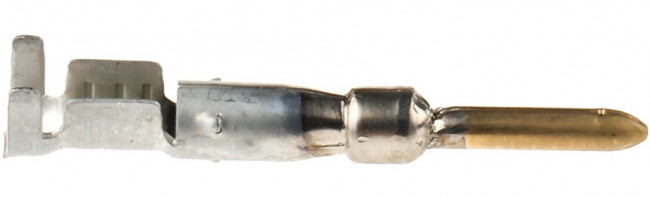 CF16PC10RF, Контакт круглого разъема, штампованный, Серия Clipper, Штырь, Обжим, 16 AWG, 18 AWG