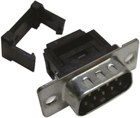 09661287700, 9 Way Cable Mount D-sub Connector Plug, 2.77mm Pitch