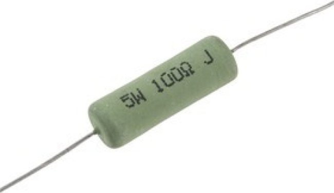 EP5W100RJ, 100 Wire Wound Resistor 5W ±5% EP5W100RJ EP5W100RJ, 100 Wire Wound Resistor 5W ±5% EP5W100RJ