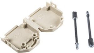 MHDPPK-25-I-K, MHDPPK-SLIM Series Polyamide D Sub Backshell, 25 Way, Strain Relief MHDPPK-25-I-K, MHDPPK-SLIM Series Polyamide D Sub Backshell, 25 Way, Strain Relief