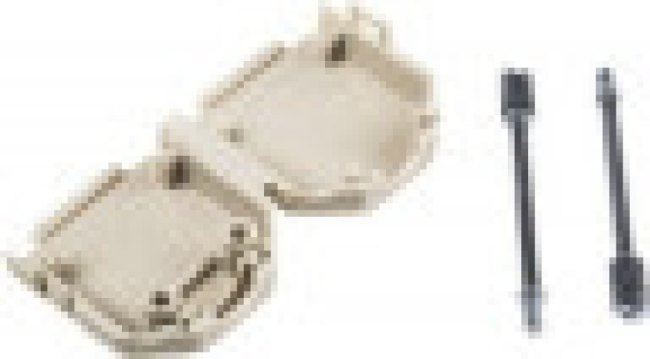 MHDPPK-25-I-K, MHDPPK-SLIM Series Polyamide D Sub Backshell, 25 Way, Strain Relief MHDPPK-25-I-K, MHDPPK-SLIM Series Polyamide D Sub Backshell, 25 Way, Strain Relief